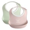 BabyBjorn sada malých bryndáčků 2 ks Powder Green/Powder Pink, Rozmiar: mały, Kolor: Powder Green/ Powder Pink
