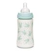 Suavinex butelka 270ml smoczek okrągły silikonowy 3-przepływowy Hygge Baby Królik miętowy, Pojemność: 270 ml, Kolor: Miętowy - kropki