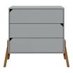 Bellamy Lotta komoda 3 zásuvky Gray, Kolor: Gray