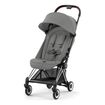 Cybex Coya kompaktní sportovní kočárek, Kolor materiału: Mirage Grey, Kolor ramy: Chrome Dark Brown
