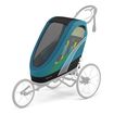 Cybex Zeno sedačka All Black, Kolekcja: Comfort, Kolor materiału: Silver Pink, 4 zdjęcie