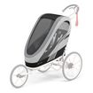 Cybex Zeno sedačka All Black, Kolekcja: Comfort, Kolor materiału: Silver Pink, 5 zdjęcie