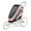 Cybex Zeno sedačka All Black, Kolekcja: Comfort, Kolor materiału: Silver Pink