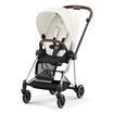 Cybex Mios 3.0 - Compact Premium Pushchair (Birth - 22 kg), Rodzaj: spacerowy, Kolekcja: Comfort, Kolor: Off white, Kolor ramy: Chrome Brown, image 