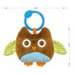 Milly Mally plyšový závěs sovička Happy Owl Brown, Kolor: Brown