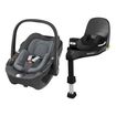 Maxi-Cosi Pebble 360° with FamilyFix 360 Pro Base - Rotating Infant Car Seat (40-83 cm | 0-13 kg | Birth to 15 Months), Baza: FamilyFix 360° Pro, Kolor: Luxe Twillic Grey, image 