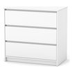 Veres Bern 900 – dětská komoda (90 cm) – White, Kolor: White