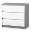 Veres Bern 900 – dětská komoda (90 cm) – White, Kolor: White, 2 zdjęcie