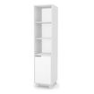 Veres Manhattan - regał otwarty do pokoju dziecięcego (182.5x43 cm) - White Natural, Kolor: White Natural, 2 zdjęcie