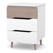 Veres Sydney 600 – dětská komoda (60 cm) – Cappuccino White, Rozmiar: 60 cm, Kolor: Cappuccino White