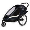 Hamax Breeze One - cyklovozík za kolo, Rodzaj wózka: dla jednego dziecka, Kolor materiału: Navy/Cream