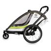 Hamax Breeze - dvoumístný cyklovozík za kolo, Rodzaj wózka: dla dwójki dzieci, Kolor materiału: White/Green
