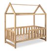 LittleSky by Klupś Liv łóżeczko domek 160x80 Biały, Rozmiar: 160x80, Rodzaj: bez szuflady, Kolor: biały, 2 zdjęcie
