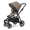 Thule Sleek 2 sportovní kočárek, Rodzaj wózka: spacerowy, Kolor materiału: Tinted Taupe, Kolor ramy: Black
