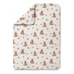 Waldin bambusová dětská přikrývka 100x75 Medvídci Light Beige, Rozmiar: 100x75, Kolor: Light beige