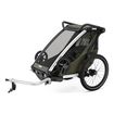 Thule Chariot Lite přívěsný vozík za kolo pro jedno dítě, Rodzaj wózka: dla jednego dziecka, Kolor materiału: Vintage Green