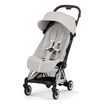 Cybex Coya Style — kompaktní sportovní kočárek do letadla, Rodzaj wózka: spacerowy, Kolekcja: Style, Kolor materiału: Sepia Black, Kolor ramy: Silver, 2 zdjęcie
