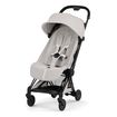 Cybex Coya Style — kompaktní sportovní kočárek do letadla, Rodzaj wózka: spacerowy, Kolekcja: Style, Kolor materiału: Off white, Kolor ramy: Black, 2 zdjęcie