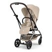 Cybex Eezy S Twist+ 2 Black Dune Grey, Kolor materiału: Dune Grey, Kolor ramy: Black, 2 zdjęcie