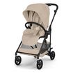 Cybex Melio Carbon Lightweight Carbon Fibre Pushchair, Rodzaj: spacerowy, Kolor: Almond Beige, image 