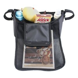 Baby Dan Pushchair Organiser Grey Melange, image 