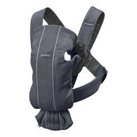 BabyBjorn Mini nosítko 3D Mesh Anthracite, Rodzaj: Mesh, Kolor: Anthracite