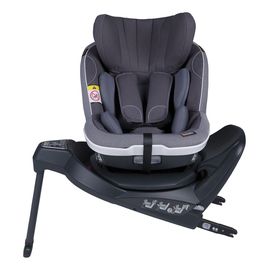 BeSafe iZi Turn i-Size – otočná autosedačka (61–105 cm | 9–18 kg | 6 měsíců – 4 roky), Kolor: Metallic Melange