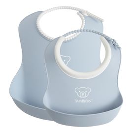 BabyBjörn sada bryndáků (malý a velký) Powder Blue, Rozmiar: mały i duży, Kolor: Powder Blue