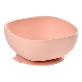 Beaba silikonová miska s přísavkou Pink 4m+, Kolor: Pink