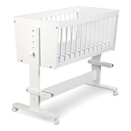 LittleSky by Klupś Zoya přistavná postýlka 89x40 bílá, Rozmiar: 89x40, Kolor: Biel