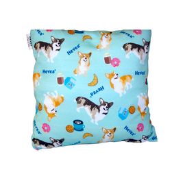 Hevea dekorativní polštář Milusie 60x60 Corgi, Kolor: turkus