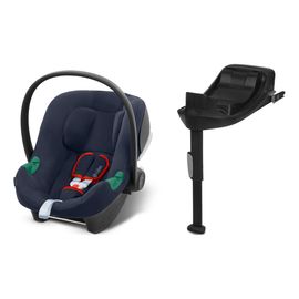 Cybex Aton B2 i-Size with Base One - Infant Car Seat (45-87 cm | 0-13 kg), Baza: baza One, Kolor: Bay Blue, image 