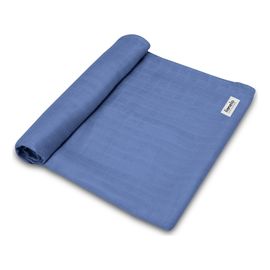 Lionelo otulacz bambusowy - Swaddle Blue Denim, Kolor: Blue Denim