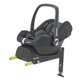 Maxi-Cosi CabrioFix i-Size s bází CabrioFix i-Size – autosedačka pro miminka (40–75 cm | 0–12 kg | 0–12 měsíců), Baza: Cabriofix i-Size, Kolor: Essential Graphite