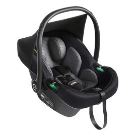 Espiro PI - fotelik samochodowy dla niemowląt (40 - 87 cm | 0 - 13 kg  | 0 - 15 miesięcy), Kolor: 110 Black