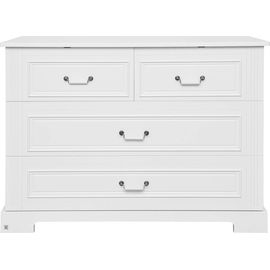 Bellamy Ines komoda 4 zásuvky Elegant White, Kolor: Elegant White