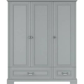 Bellamy Ines skříň 3dveřová Neutral Gray, Kolor: Neutral Gray