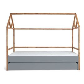 Bellamy Lotta postel domeček 200×90 Gray, Rozmiar: 200x90, Kolor: Gray