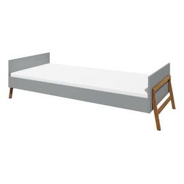 Bellamy Lotta postel 200x90 Gray, Rozmiar: 200x90, Kolor: Gray