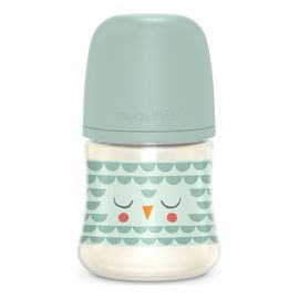 Suavinex kojenecká láhev SX Pro pomalý průtok Bonhomia 150ml Sova Mátová 0-6m, Pojemność: 150 ml, Kolor: Miętowy