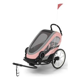 Cybex Zeno Bike - велопричіп, Kolor materiału: Silver Pink