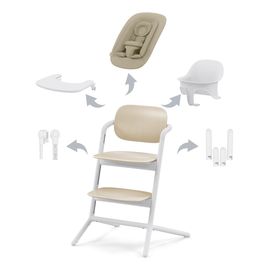 Cybex Lemo sada 4v1 Sand White, Rodzaj: zestaw 4w1, Kolor: Sand White