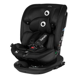 Lionelo Bastiaan RWF i-Size - автокрісло для малюків (40 - 150 см | 0 - 36 кг | 0 - 12 років), Kolor: Black Carbon