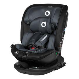 Lionelo Bastiaan RWF i-Size – autosedačka pro batolata (40–150 cm | 0–36 kg | 0–12 let), Kolor: Grey Stone