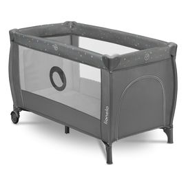 Lionelo Stefi Plus cestovní postýlka Grey Multicolor, Kolor: Grey Multicolor