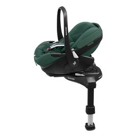 Maxi-Cosi Pebble 360 Pro2 s bází FamilyFix 360 Pro – vajíčko i-Size (40–87 cm | 0–13 kg | 0–1,5 roku), Baza: FamilyFix 360° Pro, Kolor: Essential Green