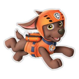 Nickelodeon dekoracja ścienna Psi Patrol Zuma, Kolor: Zuma