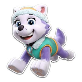 Nickelodeon dekoracja ścienna Psi Patrol Everest, Kolor: Everest
