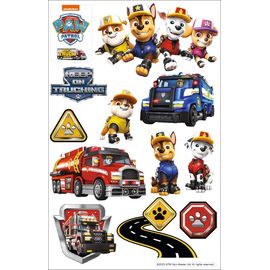 Nickelodeon dekoracje ścienne piankowe Psi Patrol - Chase, Rubble, Marshall, Skye, Kolor: Chase, Rubble, Marshall, Skye