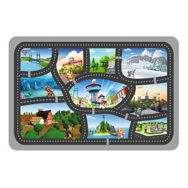 Nickelodeon dywan Ultra Miękki 100x150 cm Psi Patrol Podróże, Kolor: Podróże